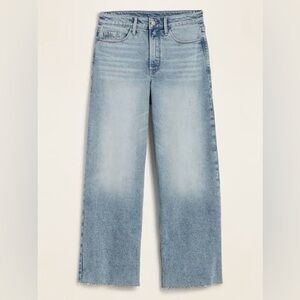 Old Navy Extra High Rise Wide Leg Jeans